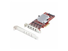 StarTech.com 4-Port USB Type-C PCIe Card - USB 3.2 10Gbps - USB-C PCI Express