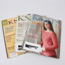 Lot of 3 Interweave Knits Magazines Summer 2007 Winter 2007 Winter 2004 Craft