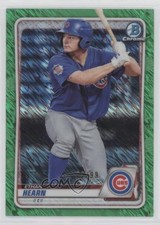 2020 Bowman Chrome Prospects Green Shimmer Refractor /99 Ethan Hearn qp4