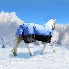 1200 Denier Pferdedecke Winterdecken Weidedecke mit 220G Füllung Regular 125-155