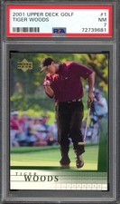 Top Tiger Woods Golf Cards to Collect 35