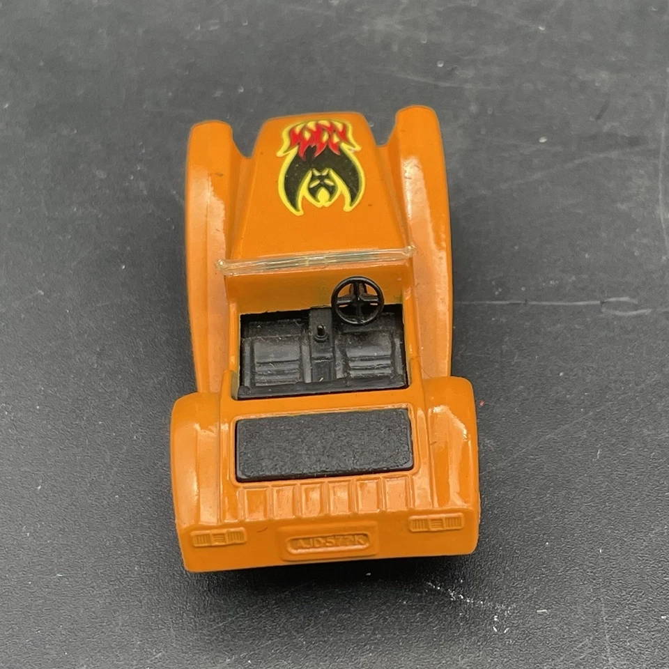 Coche de juguete diecast naranja vintage Matchbox Lesney No.60 LOTUS SUPER SEVEN 1971 Foto 4 de 4