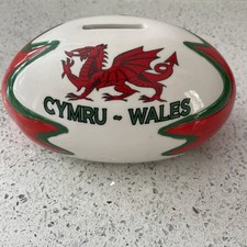 6" Ceramic Wales Money box
