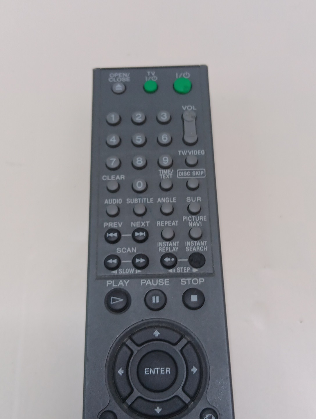 Sony DVD Player Remote Control RMT-D155A Black For DVP-NC625 DVP-NC665P - Tested
