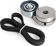 Belt Tensioner and Serpentine Belt Kit #39162 11955JD20A 305396 | for Nissan Sen