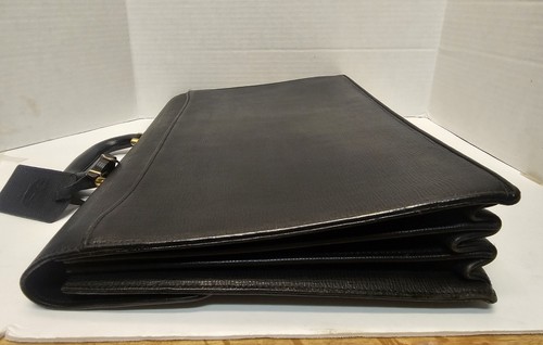Burberry Aktentasche schwarz Leder Unisex, Gepäck Ausweisanhänger, 2 Schlüssel Schlüssel Schlüsselanhänger - Bild 5 von 13