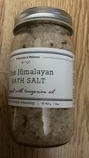 Botanicals  Wellness Pink Himalayan Bath Salt Infused With Tangerine Oil New