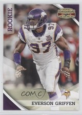 2010 Panini Gridiron Gear Rookie Everson Griffen #191 0a1