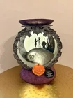 Bath & Body Works Nightmare Before Christmas Spiral Hill Light Up Candle Holder