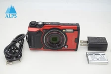 [Near mint] OLYMPUS TOUGH TG-6 12.0MP Compact Digital Camera Red #251204s