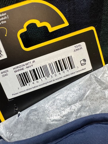 Auclair 4H929 Horizon Mitt Junior Handschuhe Navy XL - Bild 7 von 8