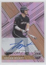 2019 Panini Elite Extra Edition Auto Logan Wyatt #51 Auto yn0