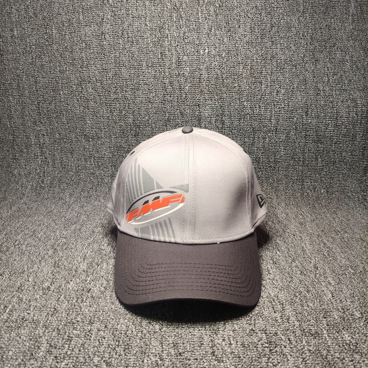 New Era 39THIRTY EMF Graphic Grey Fitted Baseball Cap Hat J804