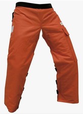 Chaps for Men & Women Chain Saw Apron Style with Pocket & Adjustable Waist, Long