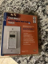 Timecall indoor digital wall switch timer