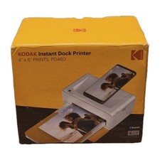 Kodak Instant Dock Photo Printer PD460 4" x 6" Prints, Bluetooth w/25 Sheets 