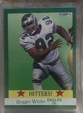 1991 Fleer - Hitters Reggie White #397