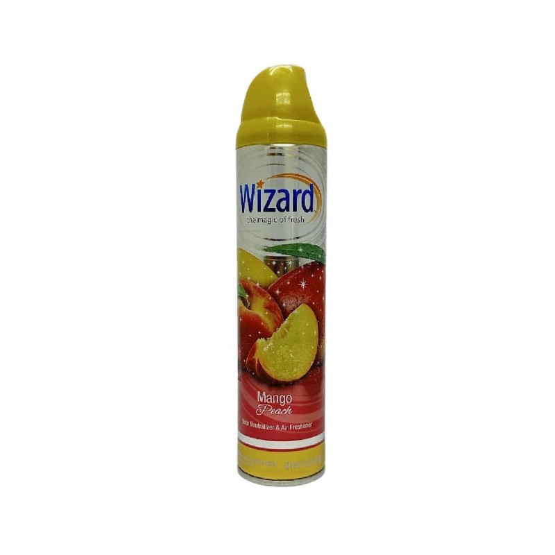12x Wizard Room Spray Can Mango Peach Car Freshener 10oz