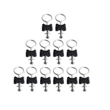 12 PCS Large Steel Round Trampoline Accessories Screws Replacement 6mm