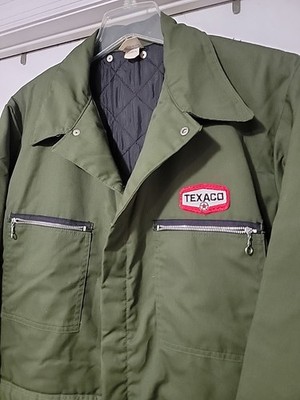 RARE NEW VTG 60s 70s TEXACO OIL Gas Station Attendant Jacket