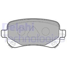 DELPHI Plaquettes De Frein Arrière Pour Dodge Journey JC 2.0 CRD 2.4 VVT