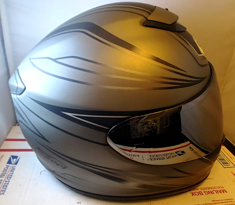 SHOEI Qwest RF-1100 Full Face Motorcycle Helmet Matte Silver Size
