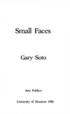 Small Faces Paperback Gary Soto
