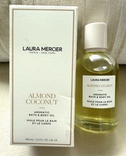 Brand New Laura Mercier Almond Coconut Aromatic Bath  Body Oil 100ml/3.3oz