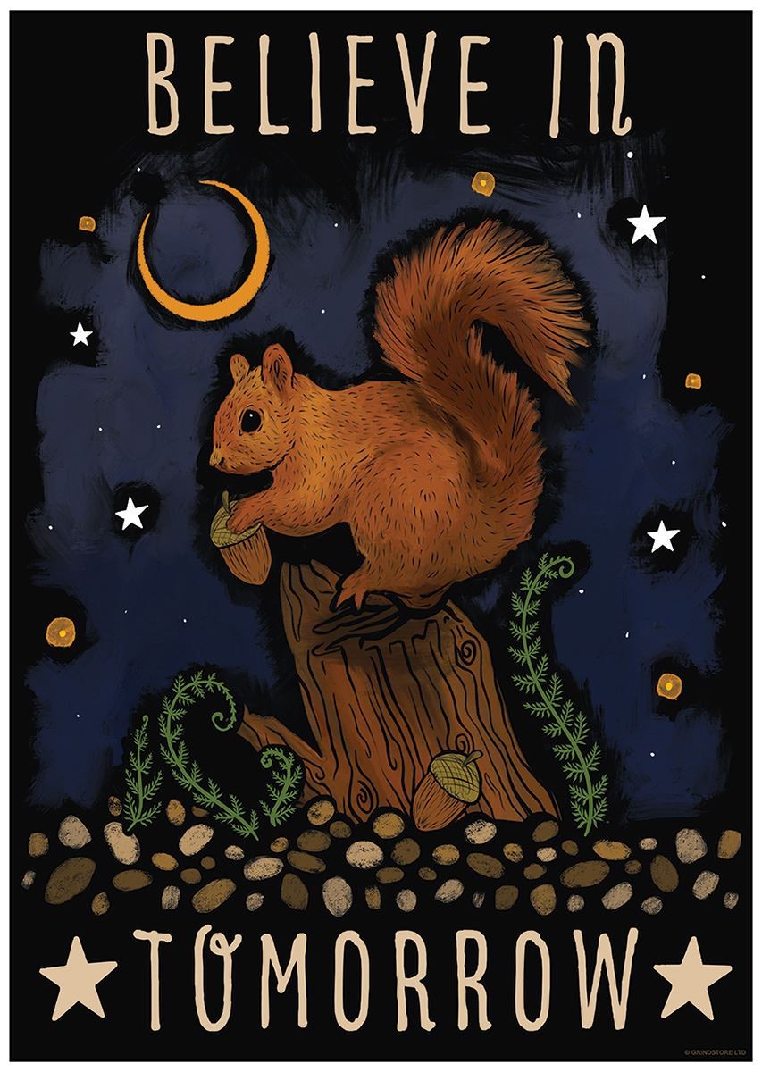 Laminated Faith Believe In Tomorrow Mini Poster