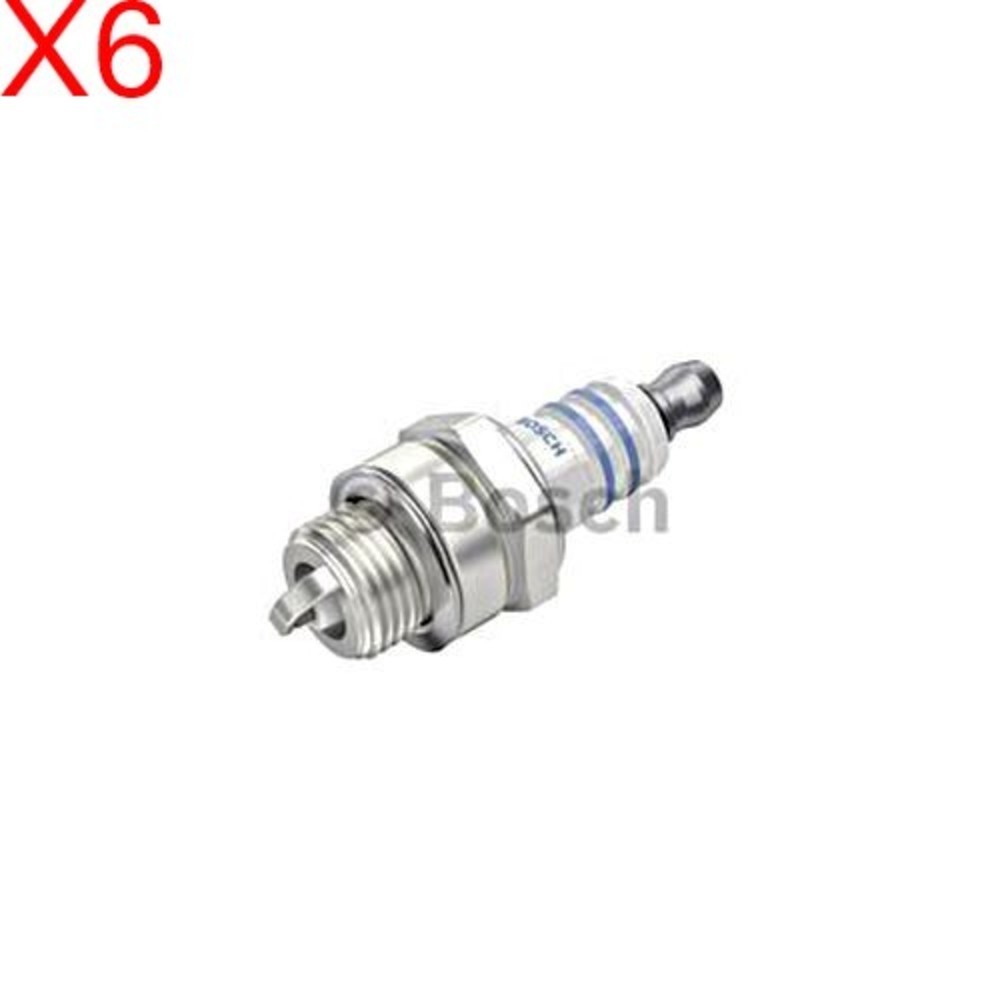BOSCH Spark Plug x6 Petrol 0242240846
