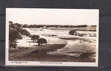 VICTORIA, PORTLAND FROM BATTERY POINT, c1930 real photo ppc., unused.