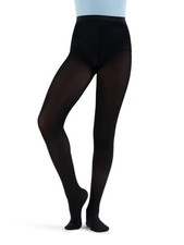 girls Hold  Stretch  Footed Tight - Girls Tight Black Small-Medium US