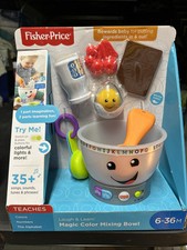 Fisher Price Magic Colour Mixing Bowl Laugh  Learn 6-36 Months New Boxed