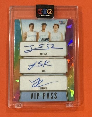 2021 TRU 1/1 Creator Jesser - LSK - Jiedel VIP Pass #87 Auto Signed Autograph