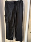 Cherokee Workwear Revolution Medical Scrub Pants Women Size Large Black New