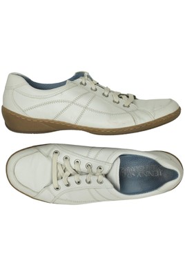 Ara Halbschuh Damen Slipper feste Schuhe Gr. EU 41 Weiß #q7tm2k3