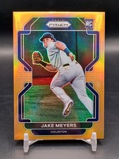 2022 Panini Prizm Jake Meyers RC Bronze /100 #92