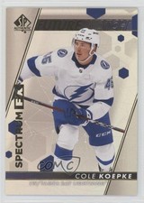 2022-23 SP Authentic Spectrum FX Future Watch Level 1 Cole Koepke #S-43 18n9