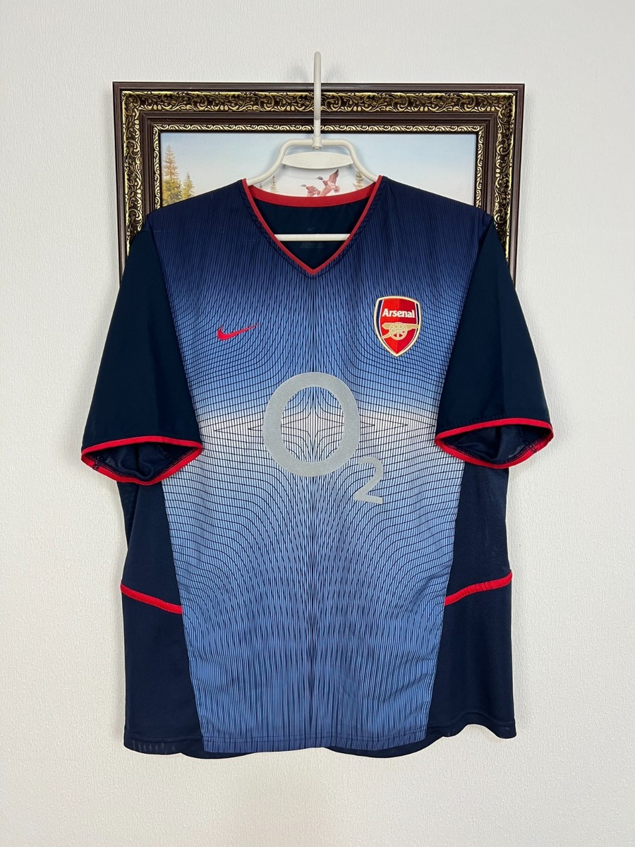 Arsenal Away football shirt 2002 Soccer Nike Jersey Mens Trikot