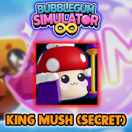 KING MUSH (SECRET) | Bubble Gum Simulator Infinity - BGSI | GÜNSTIG! - Bild 1 von 1