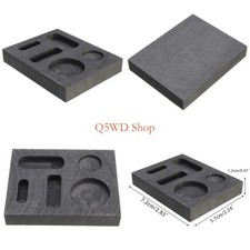 Casting Ingot Mold 5-in-1 Combo Graphite Metal Melting Mold Bar Coin Tool Set