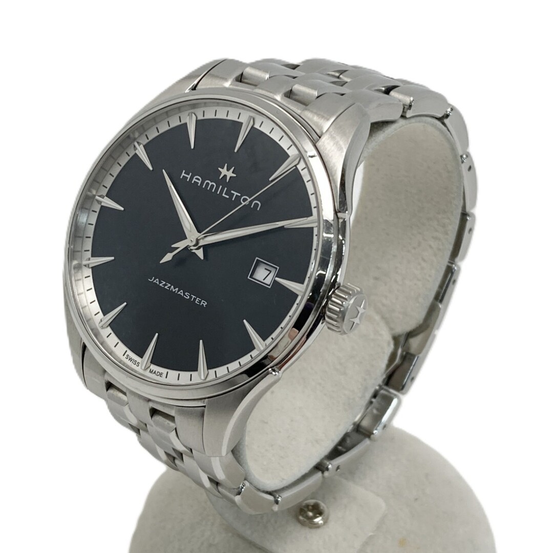 Hamilton Jazzmaster Date Black Quartz Men's Watch Used From Japan image 2