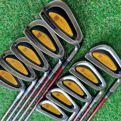 Majesty 25th Iron Set 10pcs 3-PW, AW, SW THE PARSEC Limited Edition R Flex RH