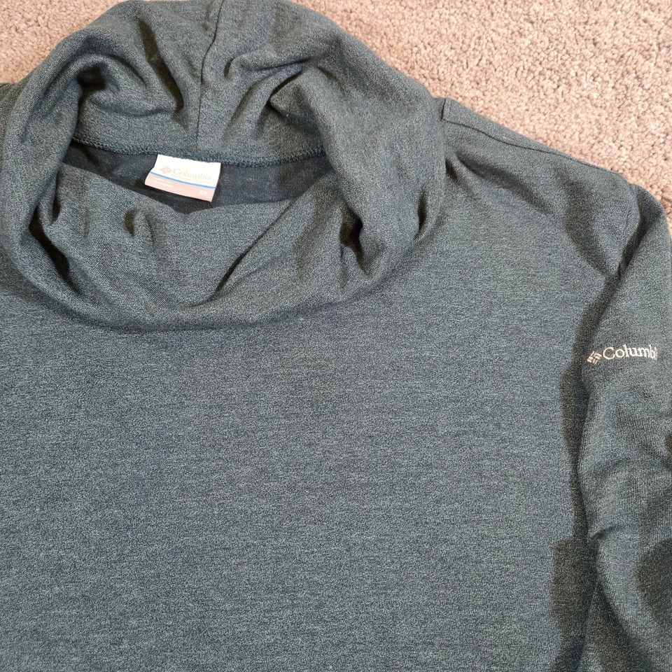 Columbia Men's Long Sleeve Turtleneck Gray Shirt Size 3XL - Image 3 of 4