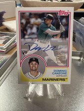 2024 Topps Archives - 1983 Fan Favorite Autographs Dominic Canzone #83FF-DC (AU,