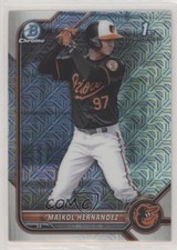 2022 Bowman Chrome Prospects Mega Box Mojo Refractor Maikol Hernandez gp1