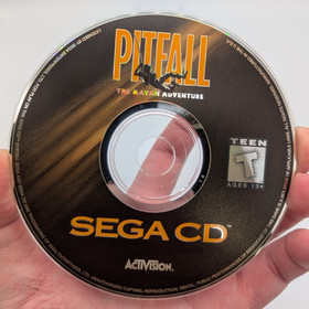 Pitfall: The Mayan Adventure (Sega CD, 1994) - CIB Complete - Tested