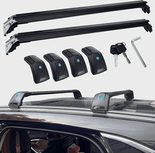 Fits For Nissan Kicks 2024 2025 Roof Cross Bar Curt Roof Rack Cross Rails Black