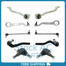 Control Arm Ball Joint Tie Rod and Sway Bar Link Kit for 13-13 Front End - 10pcs