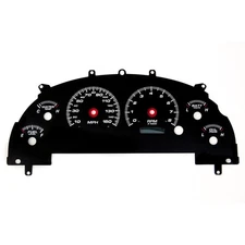 New Vintage USA 26101-01 Performance ll Overlay Fits Mustang 99-04 Blk